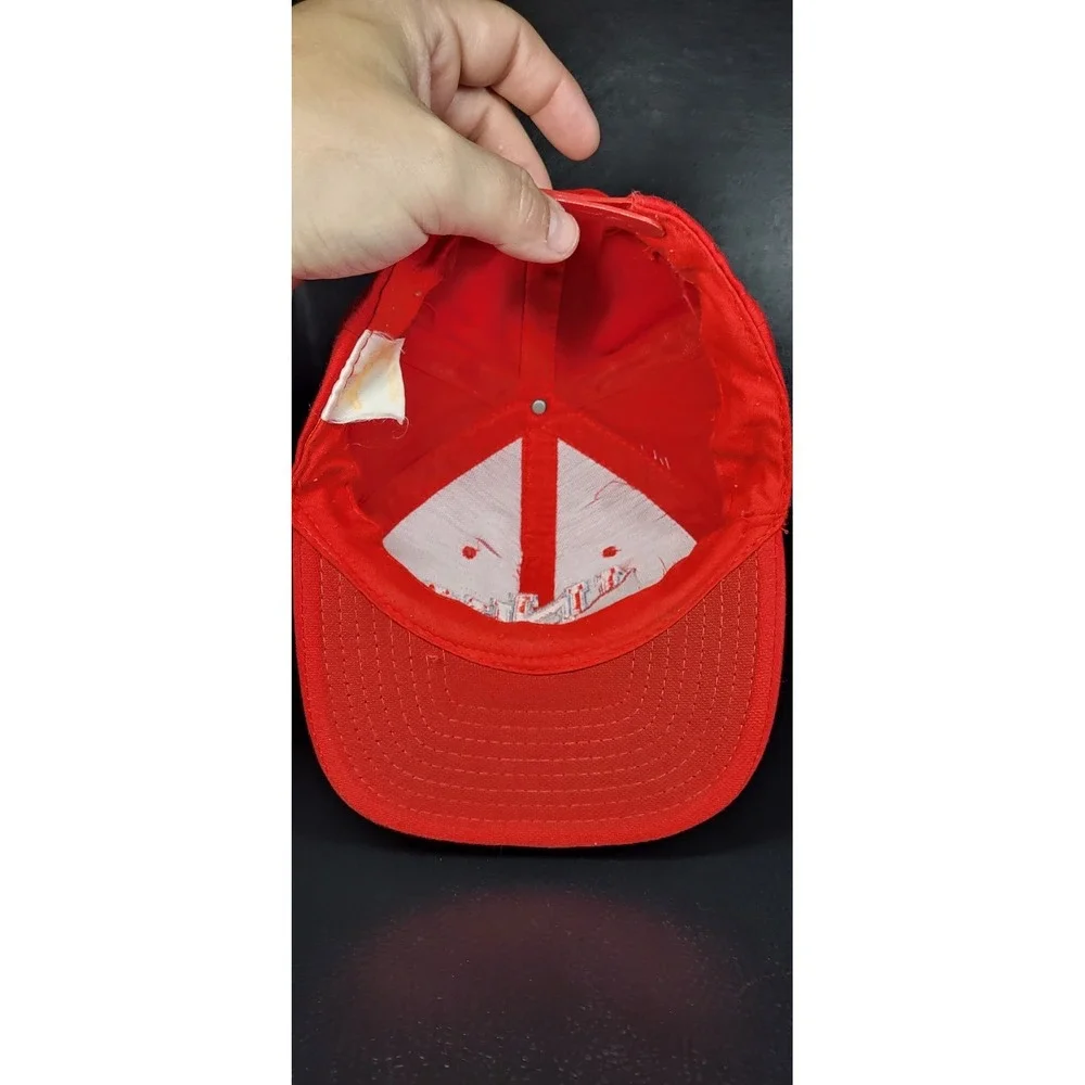 Vintage UNLV SPORTS SCRIPT SNAPBACK HAT UNLV 